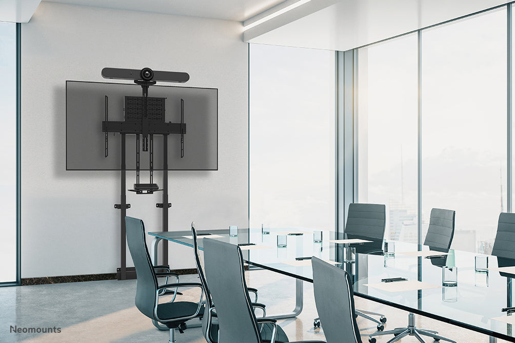 Neomounts WL55-875BL1 gemotoriseerde wandsteun voor 37-100 inch schermen - Zwart