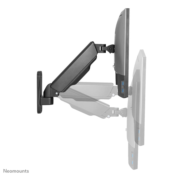 Neomounts WL70-440BL11 full motion wandsteun voor 17-32 inch schermen - Zwart
