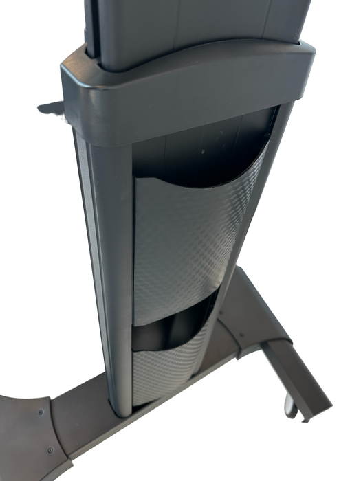 Wolff Mount Verrijdbare TV-standaard tot 70 inch |Universeel |Hoogte verstelbaar |Zwart aluminium |VESA 800x600