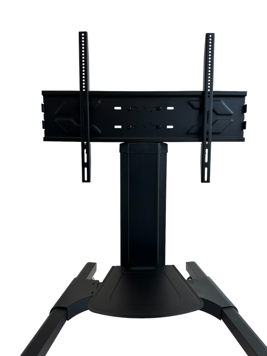 Wolff Mount Verrijdbare TV-standaard tot 70 inch |Universeel |Hoogte verstelbaar |Zwart aluminium |VESA 800x600