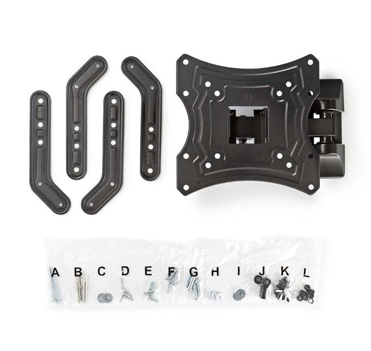 TV-muurbeugel | 23 - 55" | Max. 30 kg | 2 scharnierpunten