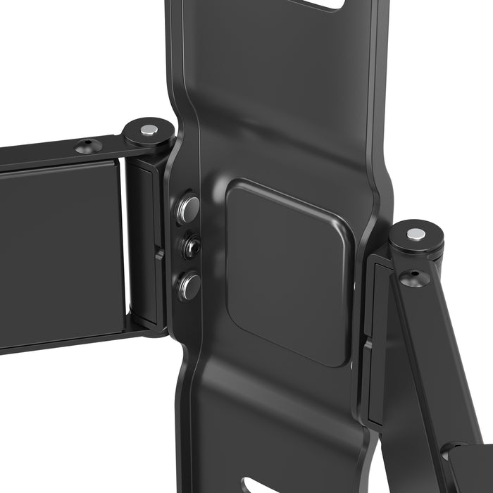 Wolff Mount Ultra platte Full Motion TV muurbeugel | Afstand 19.5 tot 250mm | Draai- Kantelbaar | VESA 600x400 | Universeel
