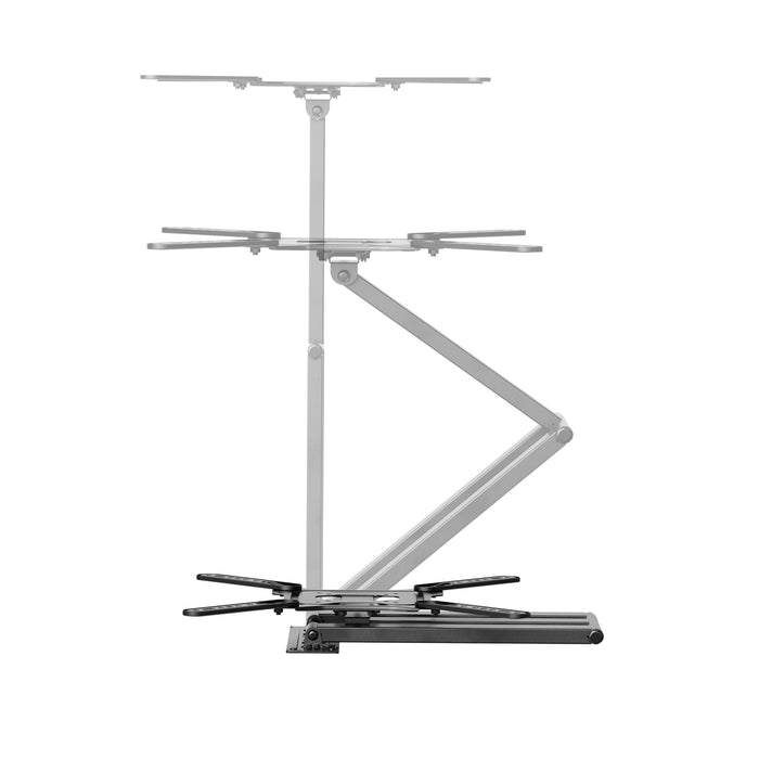 Wolff Mount universele Lange Tv-beugel voor schermen tot 65 inch (73 cm uit de muur) met VESA 400x400