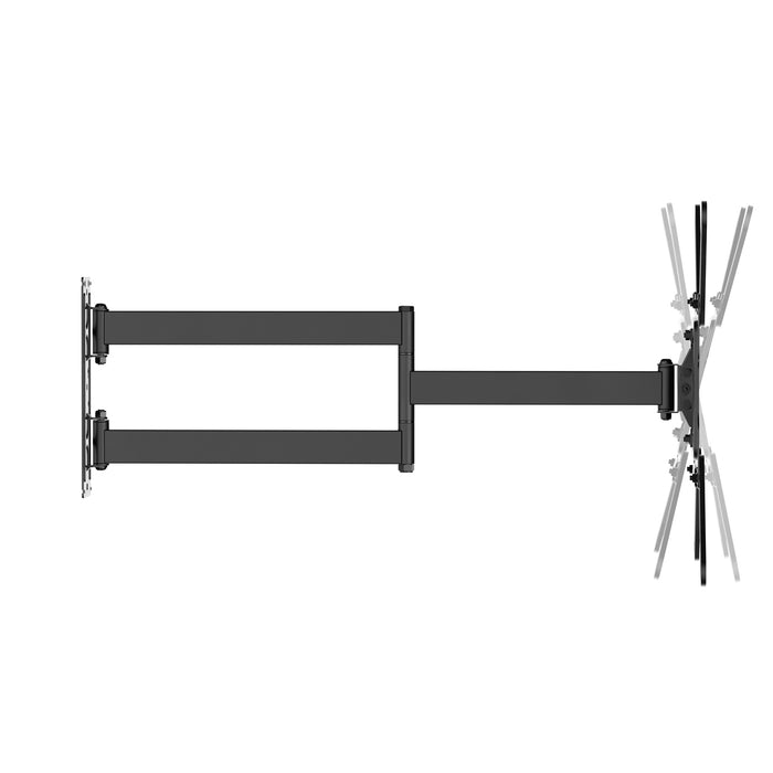 Wolff Mount Lange TV beugel voor Samsung 32-65 inch (73 cm uit de muur) | VESA 400x400