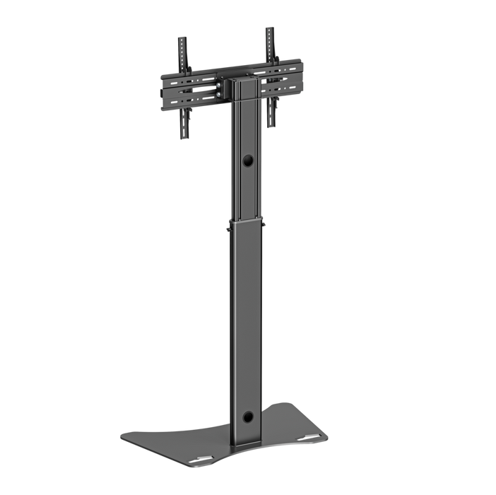 WOLFF MOUNT TV Vloerstandaard Zwart – Universele TV Standaard 32 t/m 70 Inch – In Hoogte Verstelbaar – VESA t/m 800x400 – Max. 50 kg – Vrijstaand