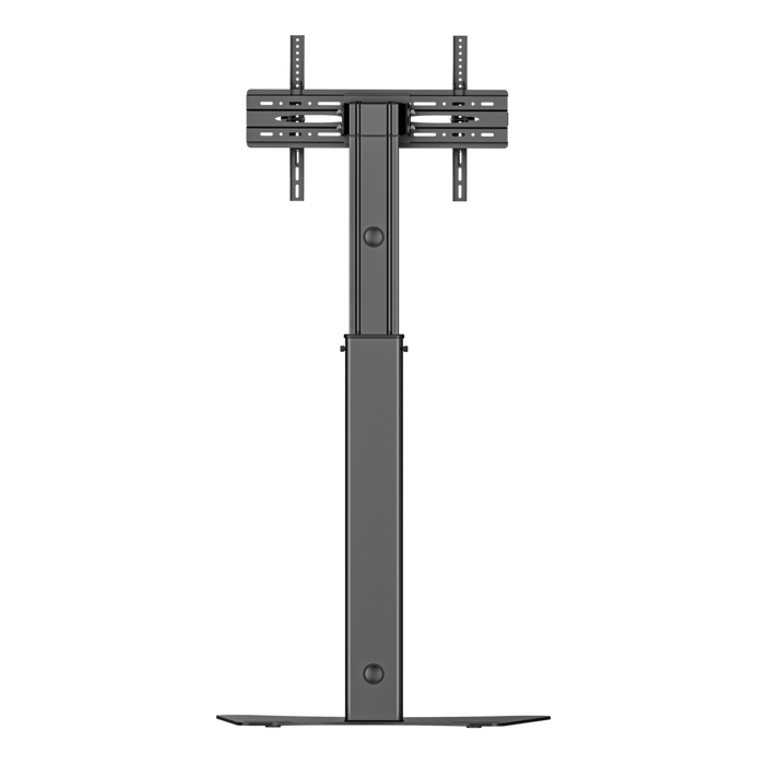 WOLFF MOUNT TV Vloerstandaard Zwart – Universele TV Standaard 32 t/m 70 Inch – In Hoogte Verstelbaar – VESA t/m 800x400 – Max. 50 kg – Vrijstaand