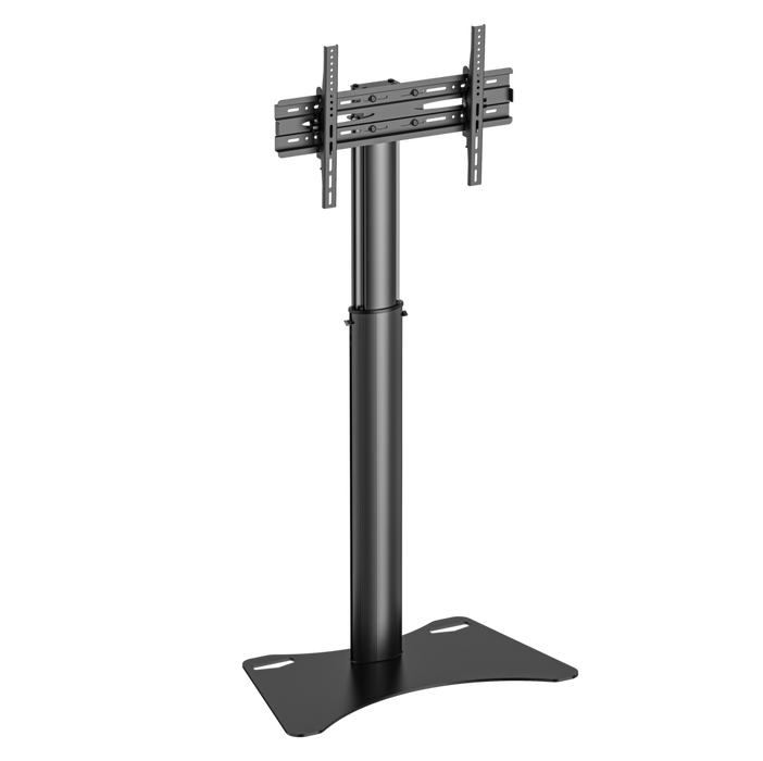 WOLFF MOUNT TV Vloerstandaard Zwart – Universele TV Standaard 32 t/m 70 Inch – In Hoogte Verstelbaar – VESA t/m 800x400 – Max. 50 kg – Vrijstaand