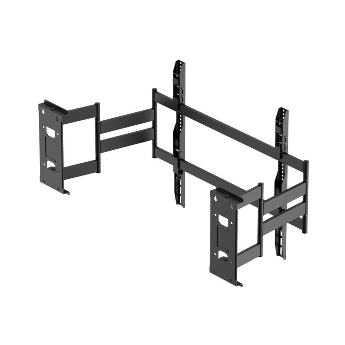 Wolff Mount Heavy Duty TV Muurbeugel tot 100 Inch | Ultra Plat & Hoekmontage