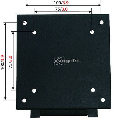 Vogels VFW 030 black LCD/TFT wandsteun